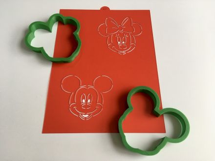 Mickey a Minie hlava F347