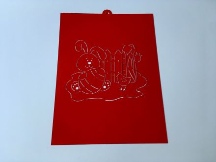 Zajíček s vajíčkem S148