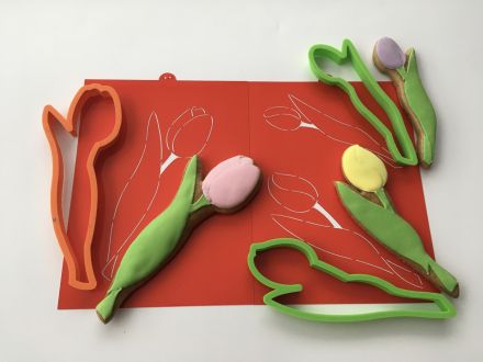 Tři tulipány F1039