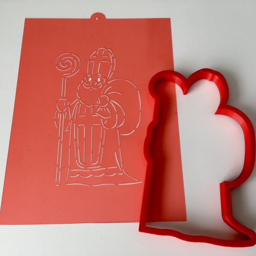  Mikuláš s holí a pytlem F81