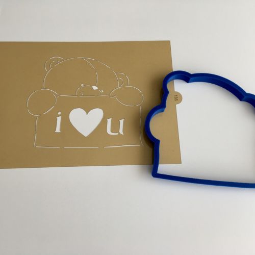  Medvídek I love you F135