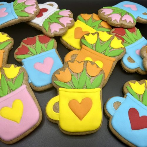  PJ tulipány v hrnečku P64