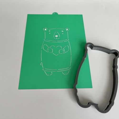  Medvídek se srdíčkem F853