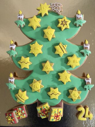 Adventní kalendář stromeček
