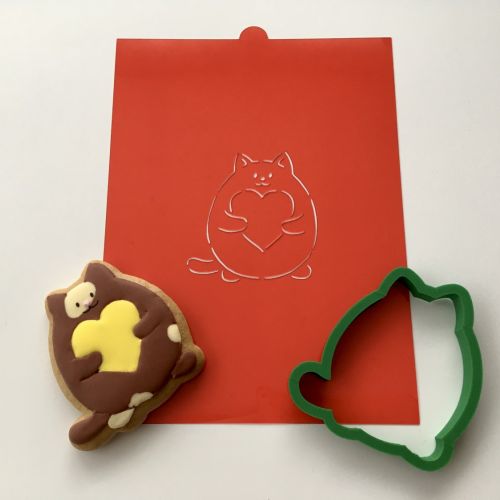  Kočička se srdíčkem P56b