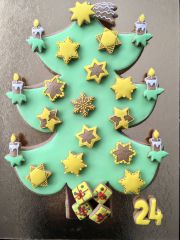 Adventní kalendář stromeček