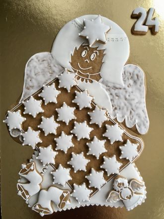 Adventní kalendář anděl