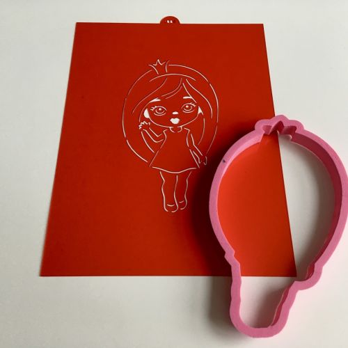  Holčička s korunkou F1084