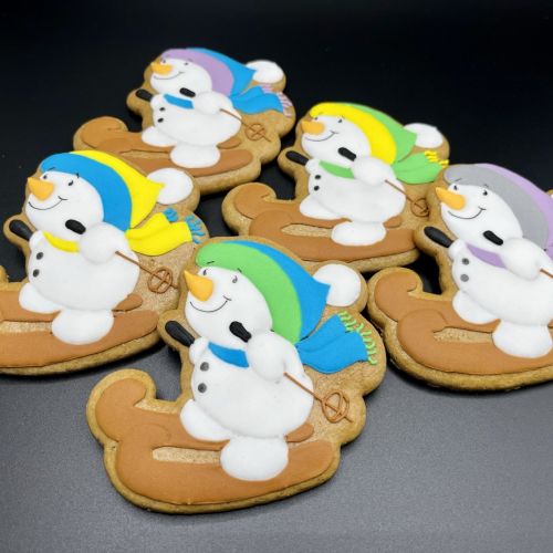  PJ sněhuláček na lyžích F1141