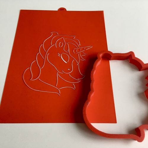 Jednorožec hlava F899