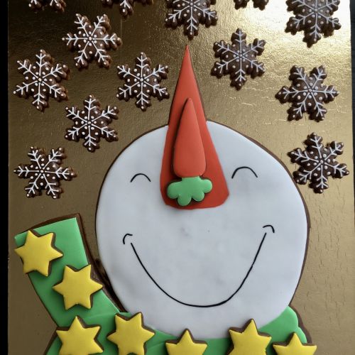 Adventní kalendář sněhulák III.