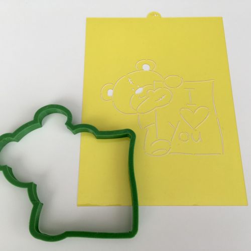  Medvídek I love you F1204