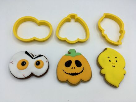 Sada halloweenských vykrajovátek F1360