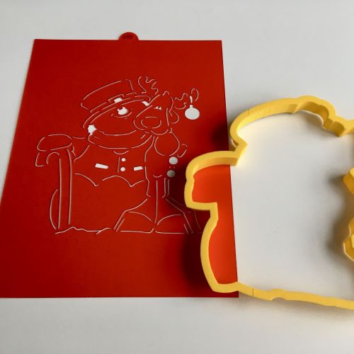  Sněhulák se sobem F650