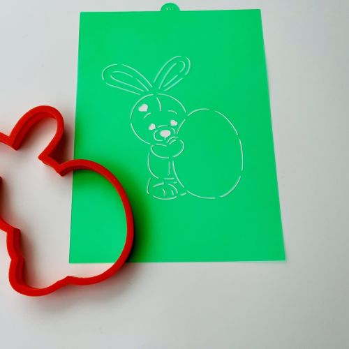 Zajíc s vajíčkem F431