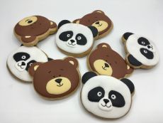 Medvídek x panda hlava F1086