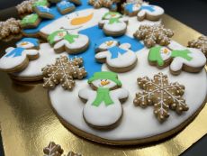 Adventní kalendář sněhulák II.