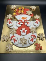 Adventní kalendář sněhulák II.