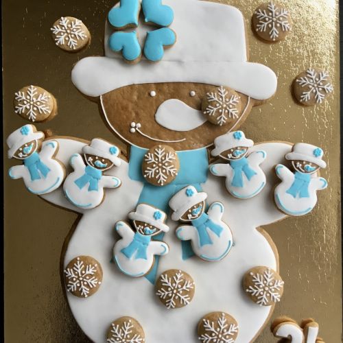Adventní kalendář sněhulák