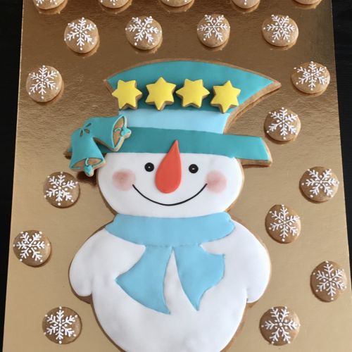 Adventní kalendář sněhuláček I.