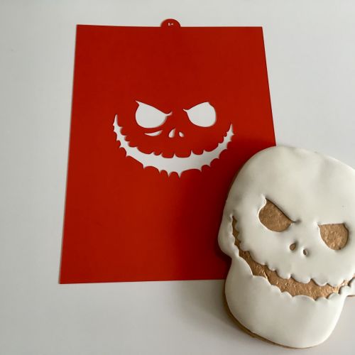  Halloweenský obličej S84