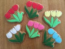 Kytice tří tulipánů