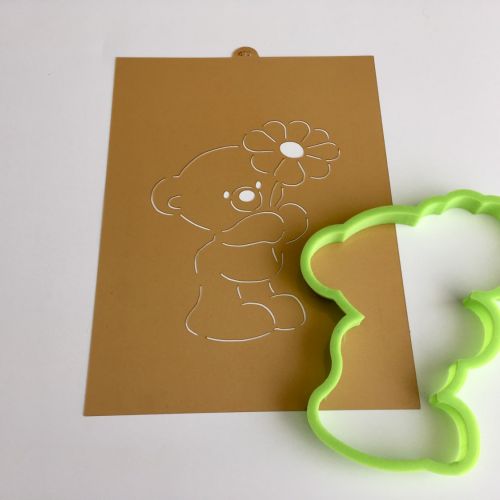  Medvídek s kytičkou F473