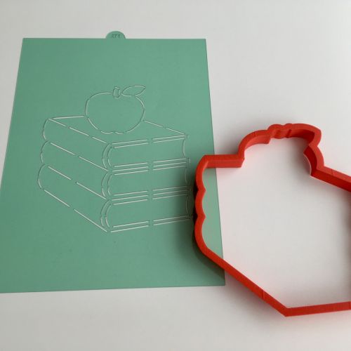  Jablíčko na knížkách F271