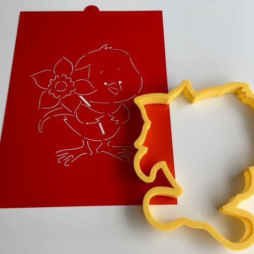  Kuřátko s narcisem F432