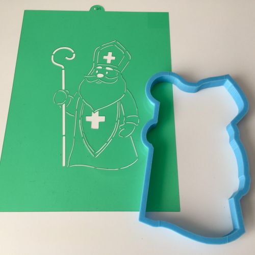  Mikuláš s holí F834