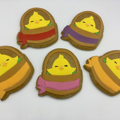  PJ kuřátko v košíku F1057