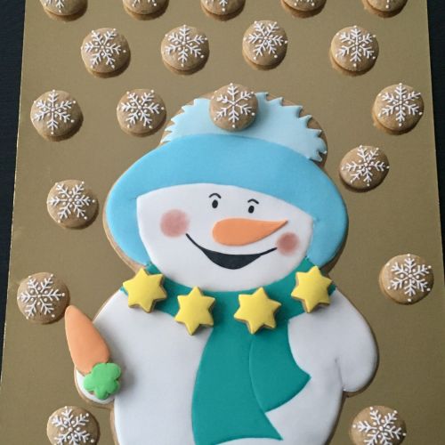 Adventní kalendář sněhuláček II.
