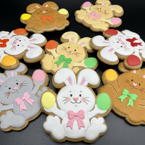 PJ zajíček s vajíčky F1234