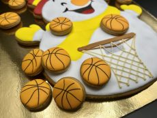 Adventní kalendář sněhulák basket