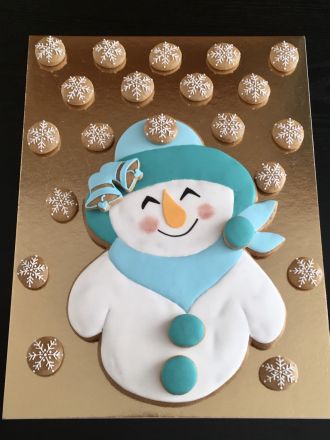 Adventní kalendář sněhuláček III.