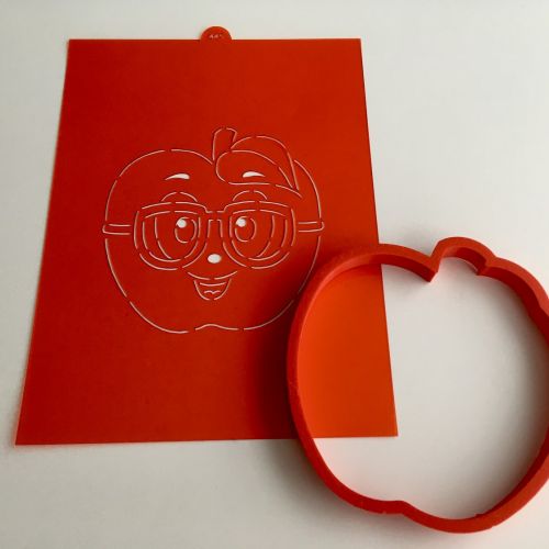  Jablko s brýlemi F445