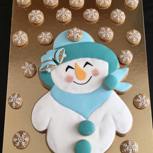 Adventní kalendář sněhuláček III.