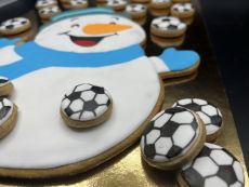 Adventní kalendář sněhulák fotbal