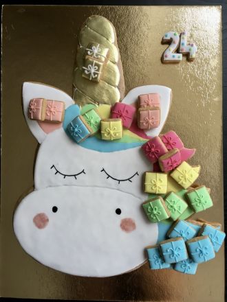 Adventní kalendář jednorožec