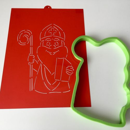  Mikuláš s knihou F368