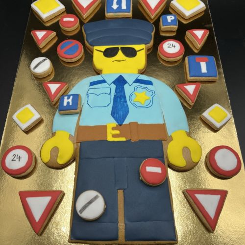 Adventní kalendář lego policista